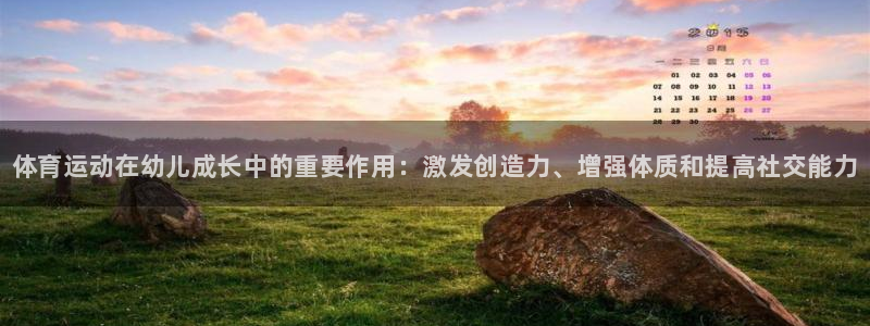 3377体育官网下载平台注册流程视频：体育运动在幼儿成长中的