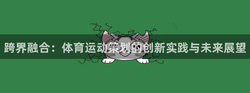 3377体育官网下载：跨界融合：体育运动策划的创新实